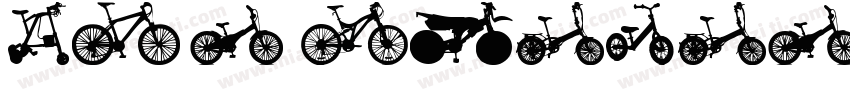 DGL Bicycle Bold Bold字体转换